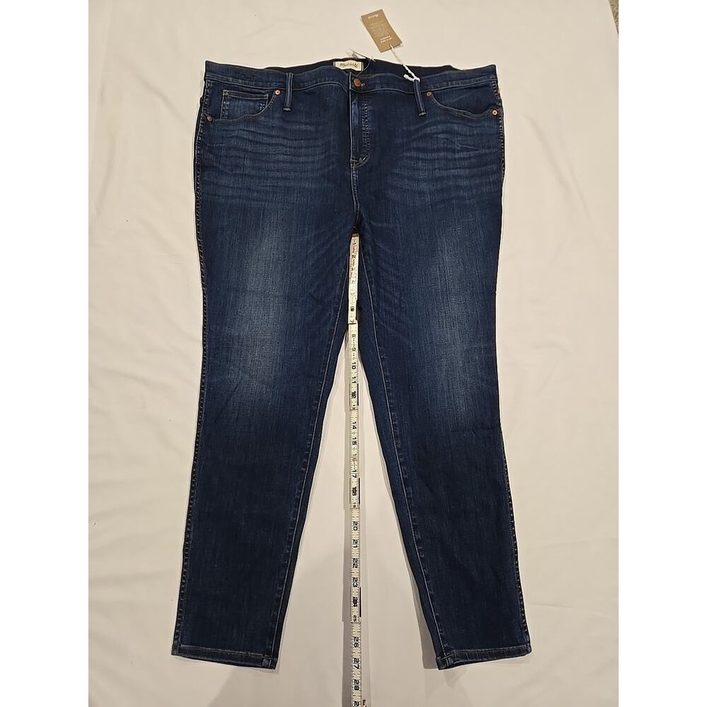 Madewell Jeans High Rise Skinny 37 Blue New With Tags